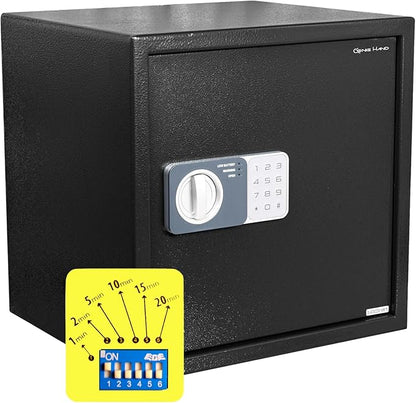 Genie Hand – Time Delay Safe, Anti Robbery Safe Box, Timed Controlled Opening – by GenieHand