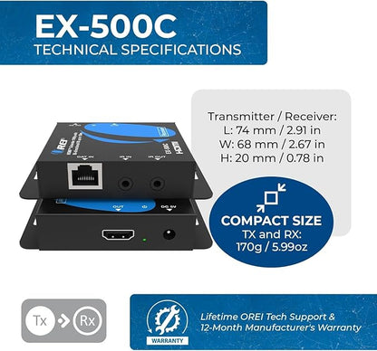 OREI HDMI Over Ethernet Extender - Image 5