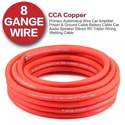 8 Gauge Wire Copper Clad Aluminum CCA - Image 4