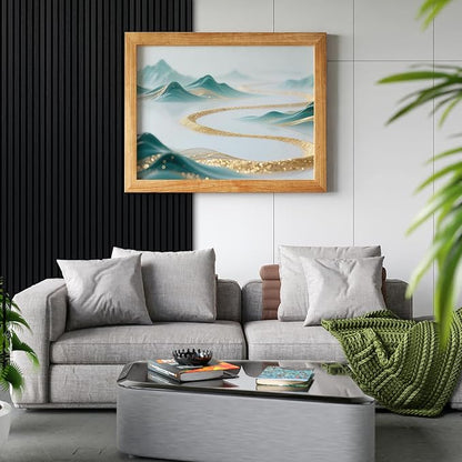 Art3d 4-Piece 94 x 12.6 Inch Acoustic Lightweight Slat Wall Panel - Image 2