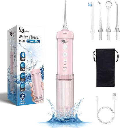 JNGOODS Mini Portable Water Flosser Oral Irrigator Water Teeth Cleaner Pick by VisittheJNGOODSLLC