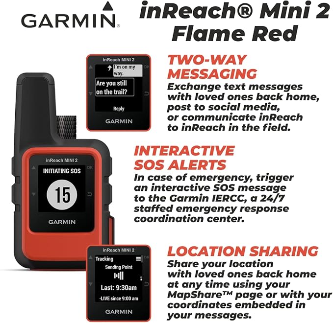 Wearable4U - Garmin inReach Mini 2 Satellite Communicator - Image 3