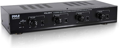 Pyle 4 Channel Speaker Selector Switch by PyleUSA