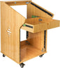 Sound Town DIY Solid Carbonized Bamboo Studio Rack by SOUNDTOWN