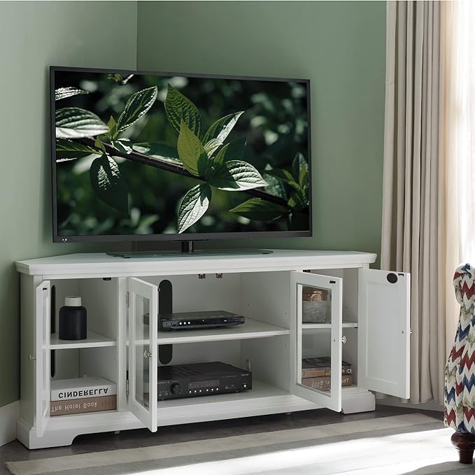 Leick Home Mateo Corner TV Stand, - Image 5