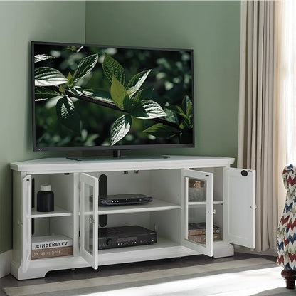 Leick Home Mateo Corner TV Stand, - Image 5