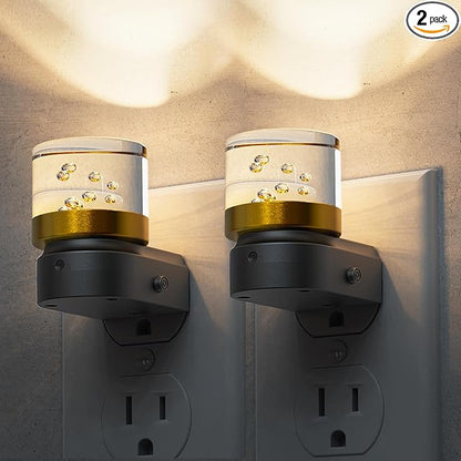 L LOHAS LED Night Light, 2 Pack Night Lights Plug into Wall, 3000K Soft Light by LLOHASLED