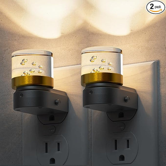 L LOHAS LED Night Light, 2 Pack Night Lights Plug into Wall, 3000K Soft Light by LLOHASLED