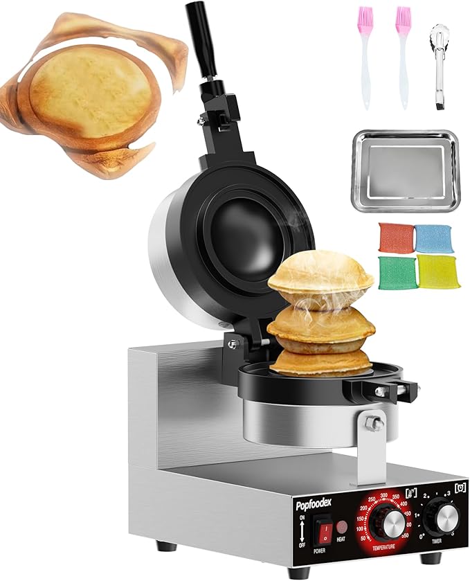 Ufo Burger Maker Machine, 110V Electric Ufo Sandwich Maker w/Adjustable by Unknown
