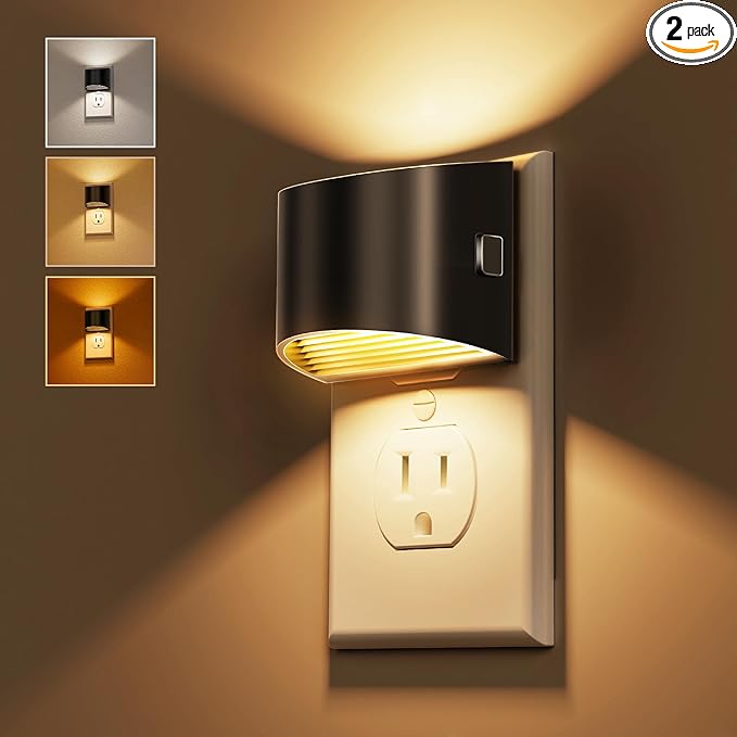 L LOHAS LED Night Lights Plug into Wall by LLOHASLED