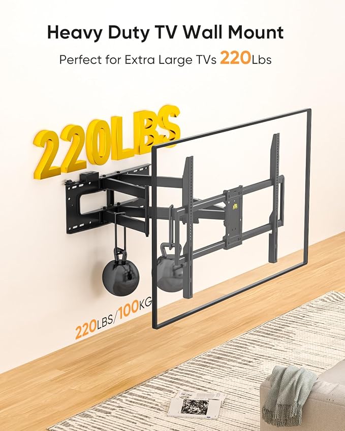 FORGING MOUNT Heavy Duty 98 100 inch TV Wall Mount - Image 2