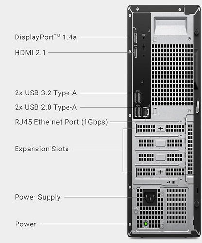Dell Pro Slim QCS1250 Business Desktop, New OptiPlex Version, Intel Core - Image 4