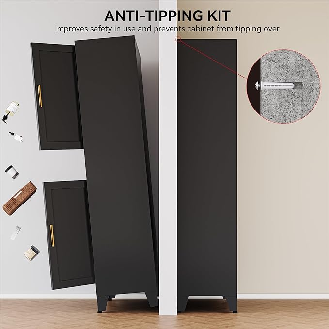 COFaR 71" Modern Pantry Cabinet - Image 7