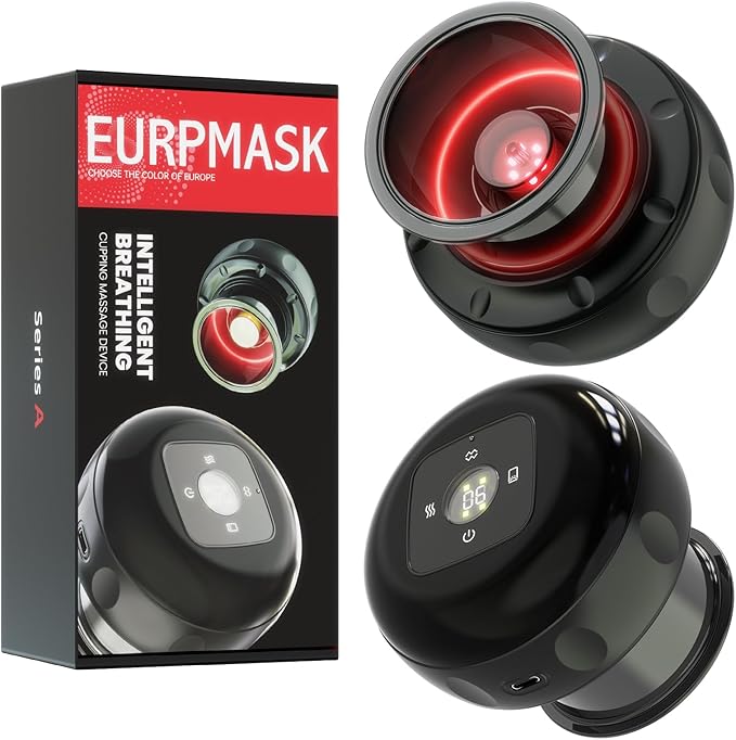 EURPMASK Choose the color of europe 2 Pack 5-in-1 Electric Cupping Kit by EURPMASKChoosethecolorofeurope