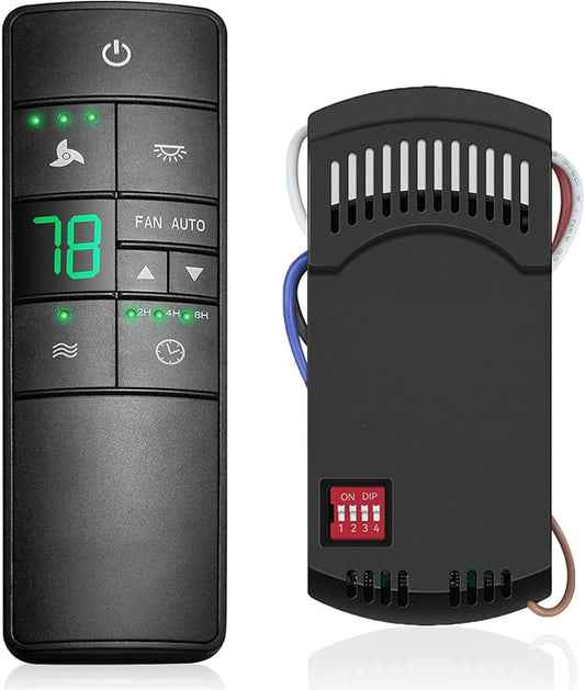 3-Speed Universal Ceiling Fan Remote Control Kit by COREBAY