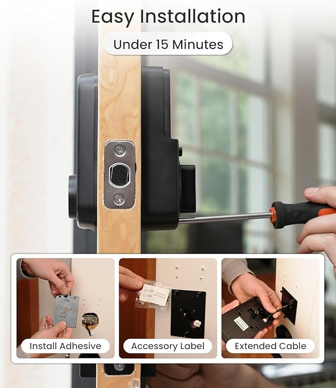 DESLOC B200 Fingerprint Smart Lock - Image 8