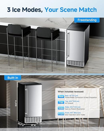 Undercounter Ice Maker Machine - Image 6