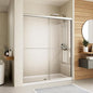 Sliding Shower Door, Royal Guard 50-54" W x 70" H Semi-Frameless Double Sliding by RoyalGuard