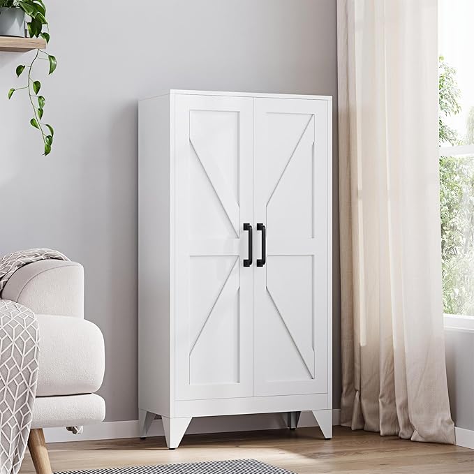 Yizosh Metal Storage Cabinet by Yizosh