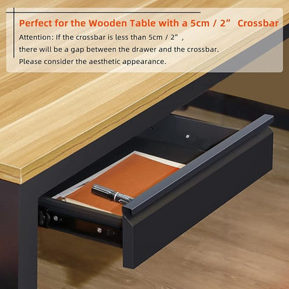 Under Desk Drawer 18", Pull-out Storage Organizer - Image 8