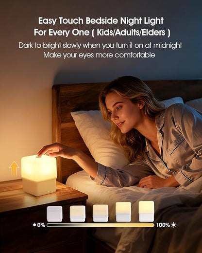 Soft Warm Night Light for Baby Nursery/Breastfeeding/Sleep Aid, Small Touch - Image 2
