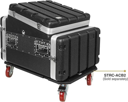 Sound Town Lightweight and Compact 6U ATA ABS Rack Case, - Image 4