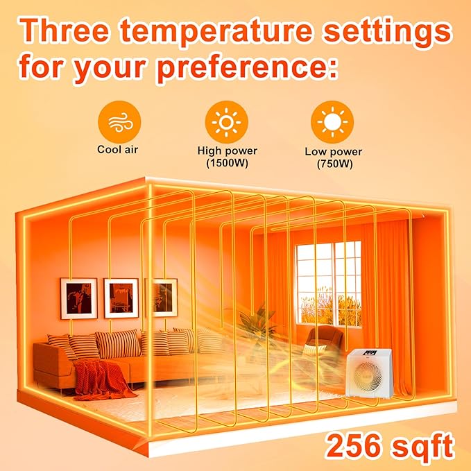 HEATIT Space Heater with Remote - Image 4