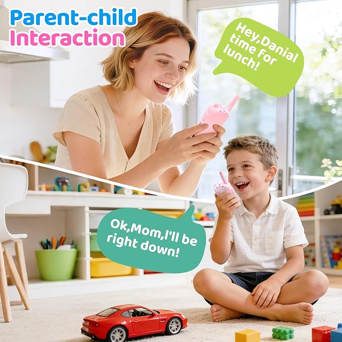 Video Walkie Talkies for Kids Toys, for Grandkids, 2 Pack HD Kids Walkie - Image 4