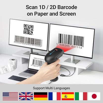 Tera Barcode Scanner Wireless 1D 2D QR - Image 6