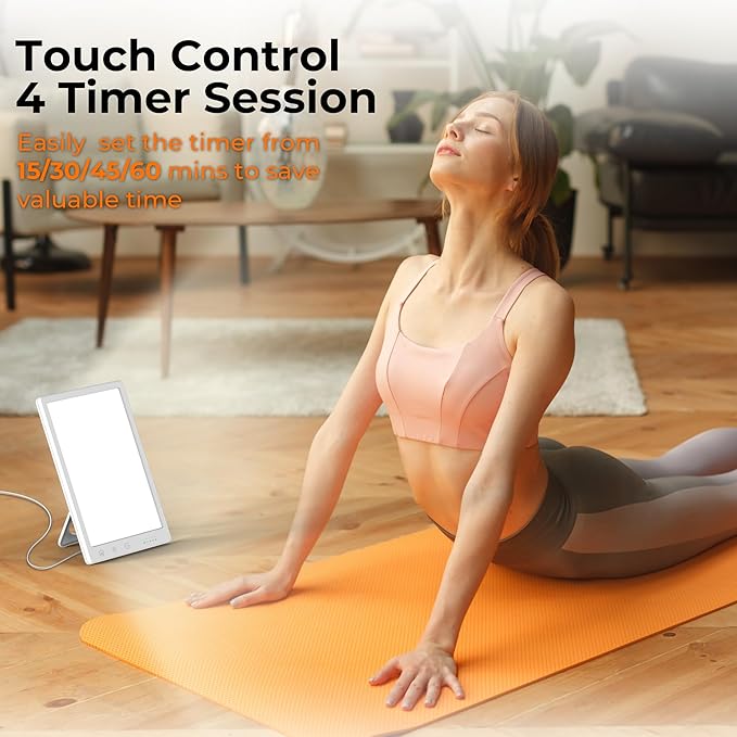 Fitfirst Light Lamp, 10000 Lux Sun Lamp, Gift - Image 5