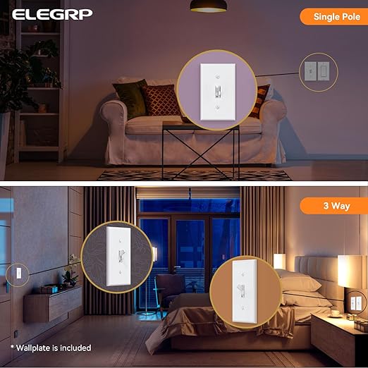 ELEGRP Digital Toggle Dimmer Switch - Image 5