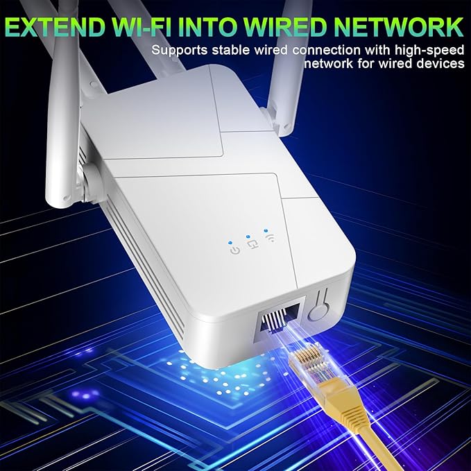 2026 WiFi Extender, 15888 sq.ft Internet Extender WiFi Booster, Long Range - Image 7