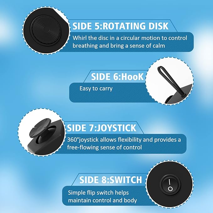 Fidget Dodecagon –12-Side Fidget Toys Cube Relieves Stress and Anxiety Anti - Image 6