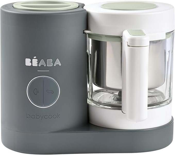 BEABA Babycook Neo Baby Food Maker | Non-Toxic Glass & Stainless Steel | by BEABAUSA