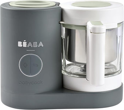 BEABA Babycook Neo Baby Food Maker | Non-Toxic Glass & Stainless Steel | by BEABAUSA