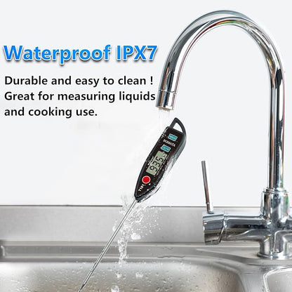BOMATA 2 Pack Waterproof IPX7 Meat Thermometer Instant Read Food Thermometer - Image 2