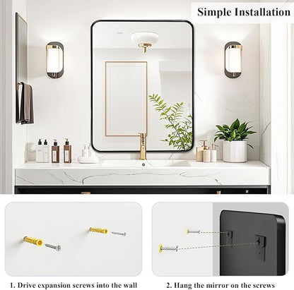 Fabuday Bathroom Mirrors for Over Sink - Image 5