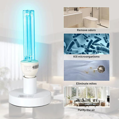 25 Watts UVC Sanitizer Lamp Ozone Free UVC Light Bulb - Image 4