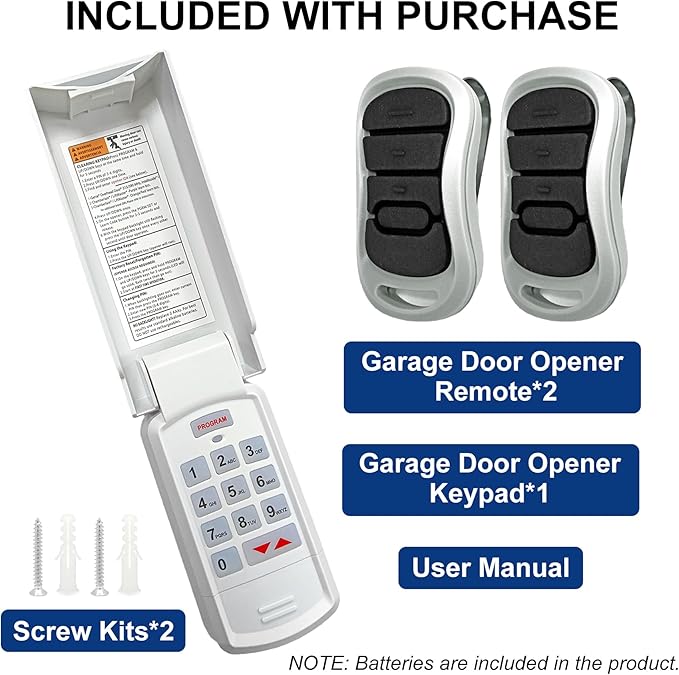 for Genie Garage Door Opener keypad & Remote Replacement, Wireless Keypad - Image 7