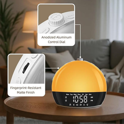 Risop Wake Up Light Sunrise Alarm Clock - Image 8