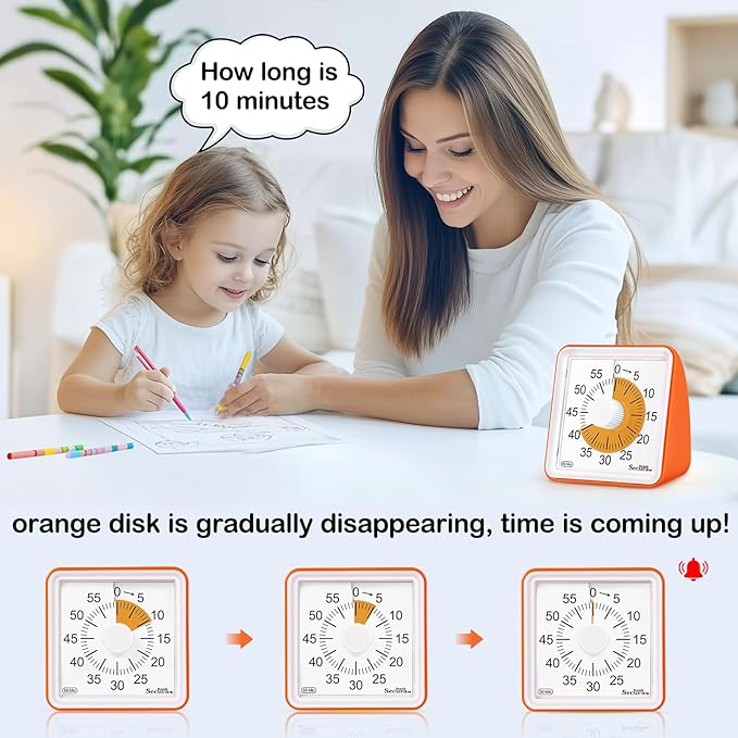 Secura 60 Minute Essential Visual Timer - Image 4