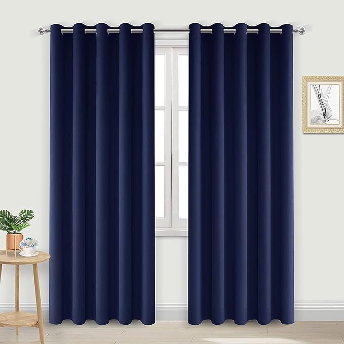 DWCN Blackout Curtains for Living Room, Room Darkening Thermal Insulated by DWCN