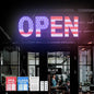 LED Open Signs for Business, Ultra Bright Adjustable Light Up Open Sign Led for by Thirdpolite