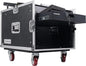 Sound Town High-Quality 1/2” Plywood 8U PA DJ Pro Audio Rack/Road ATA Case by SOUNDTOWN