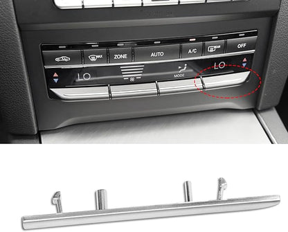 Jaronx Compatible with Mercedes Benz AC Button Trim E Class W212, Air by Jaronx