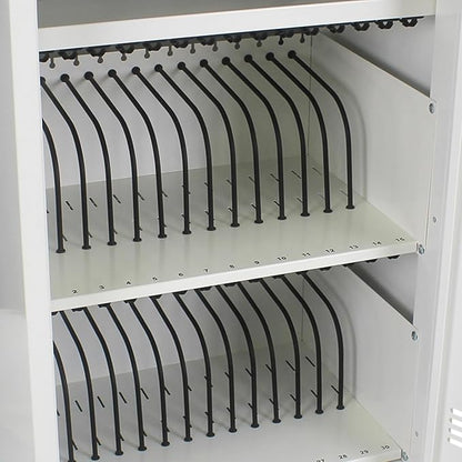 35 Device Charging Cart for Laptops and Tablets Up to 16.3-inch, Mobile - Image 4
