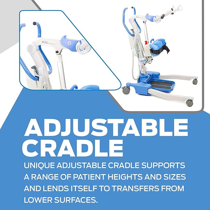 Joerns Hoyer Journey Sit to Stand Electric Power Patient Lift | Ultra Compact - Image 7