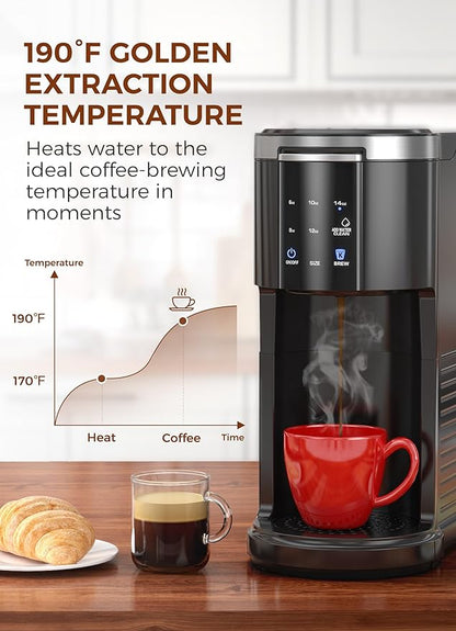 COWSAR Commercial Single Serve Coffee Maker, K Cup Coffee Brewer - Image 2