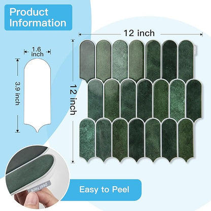 Art3d 12 x 12 Inch Heavy-Duty Peel and Stick Backsplash, Self-adhesive Wall - Image 6