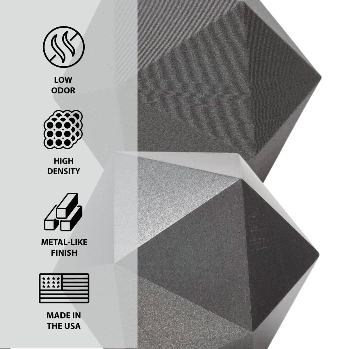 Protopasta Stainless Steel Filled PLA 3D Printer Filament | ProtoPlant Metal-...